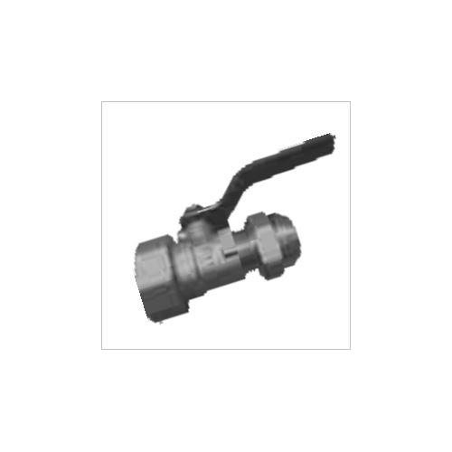 Sant Brass Ball Valve With Flare Nut 25 mm, BBVF